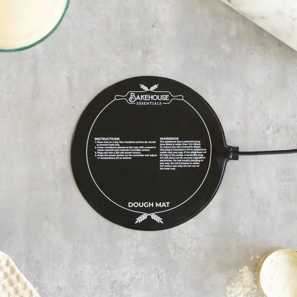 Alternative view of Bakehouse Essentials Heated Proofing 9" Round Dough Mat