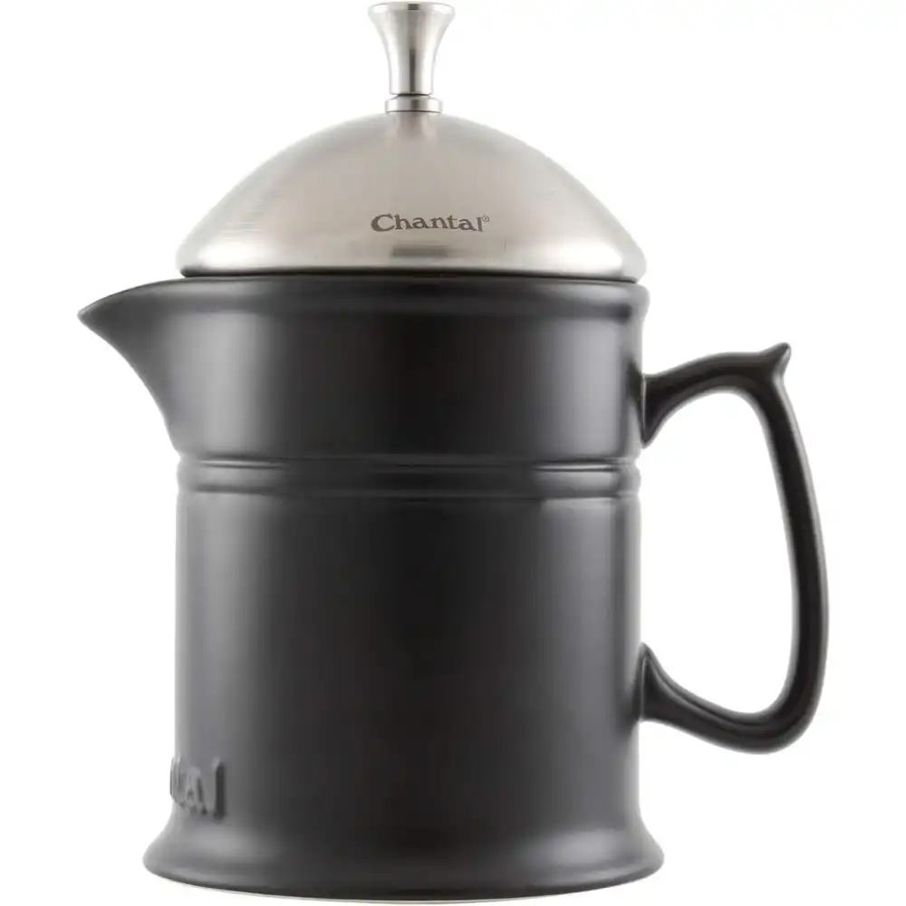 Chantal 16oz Ceramic French Press | Matte Black