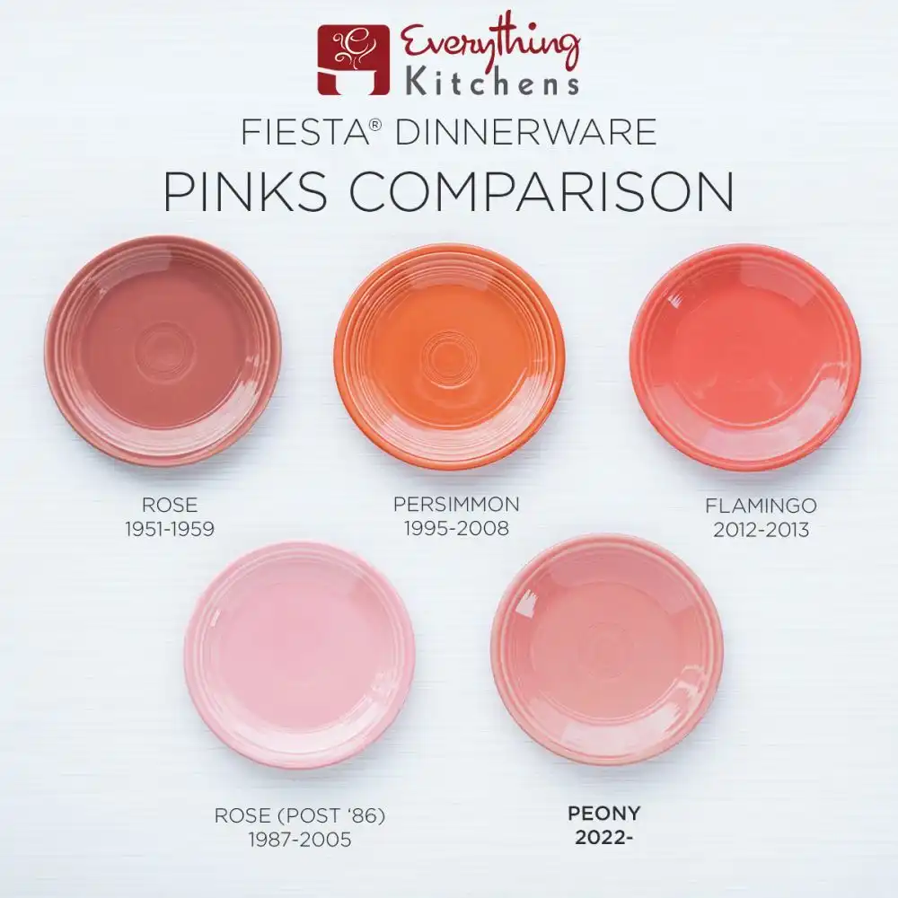Alternative view of Fiesta® 40oz Classic Rim Large Serving Bowl (8.25") | Peony
