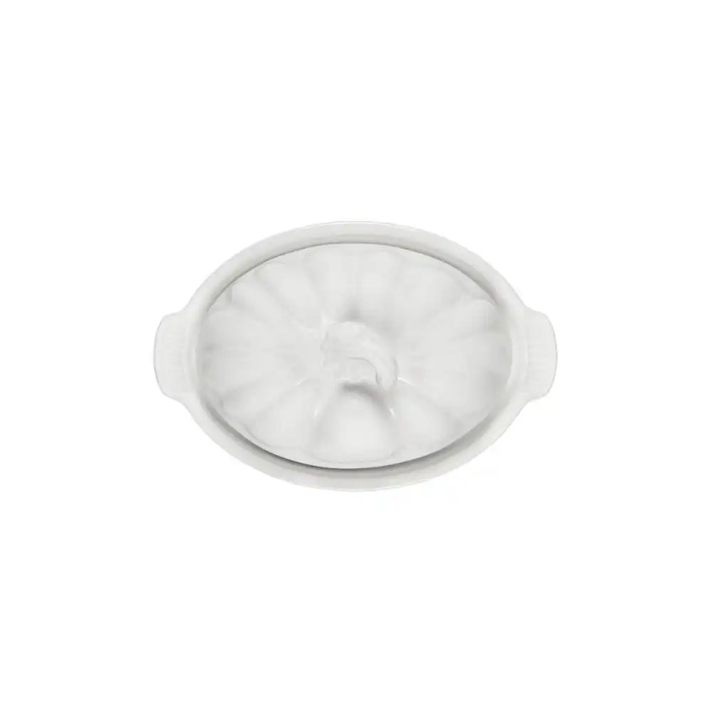 Alternative view of Le Creuset Pumpkin Covered Butter Dish | White