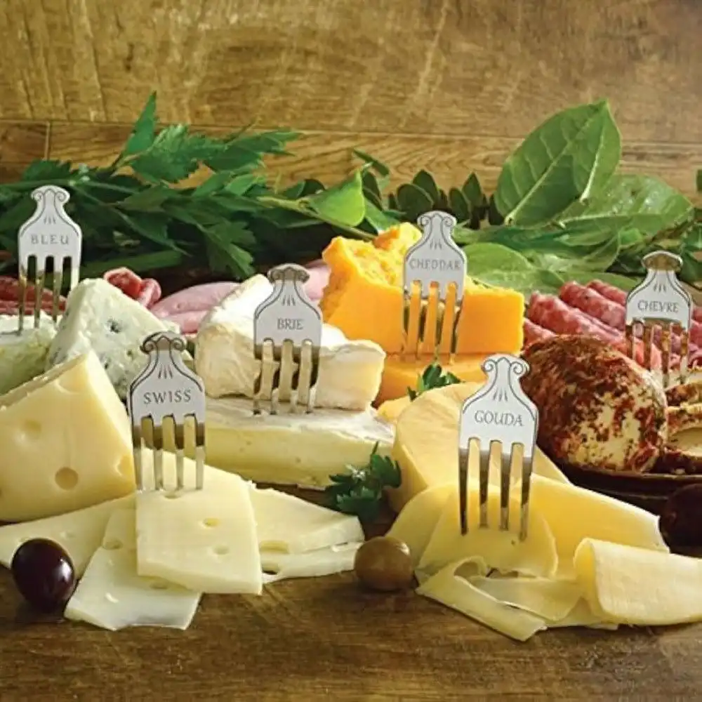 Alternative view of Norpro Stainless Steel Cheese Markers Set of 6