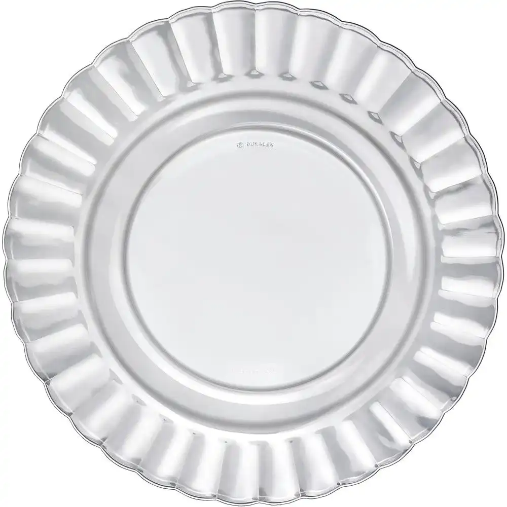 Duralex Le Picardie 6-Piece 10.24" Dinner Plate Set | Clear