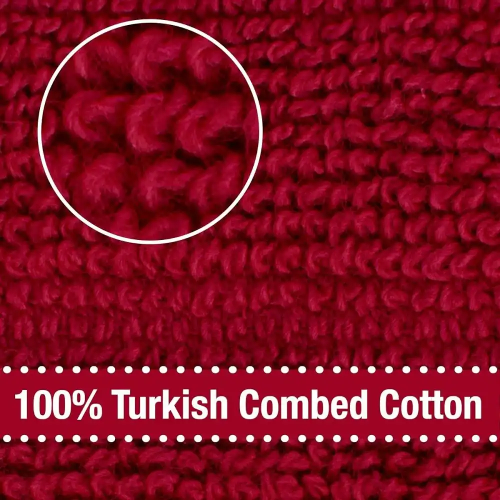 Alternative view of All-Clad Antimicrobial Kitchen Towel | Solid Chili