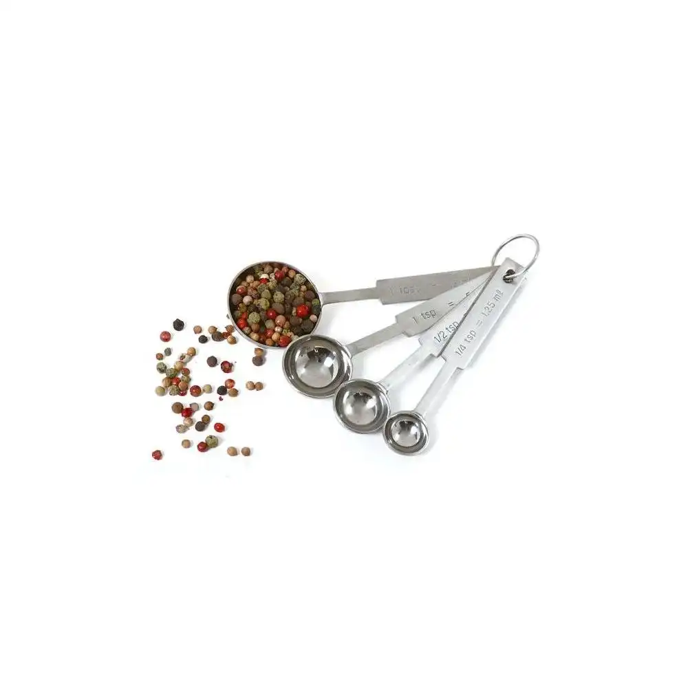 Alternative view of Norpro Stainless Steel Measuring Spoons | Round (Set of 4)