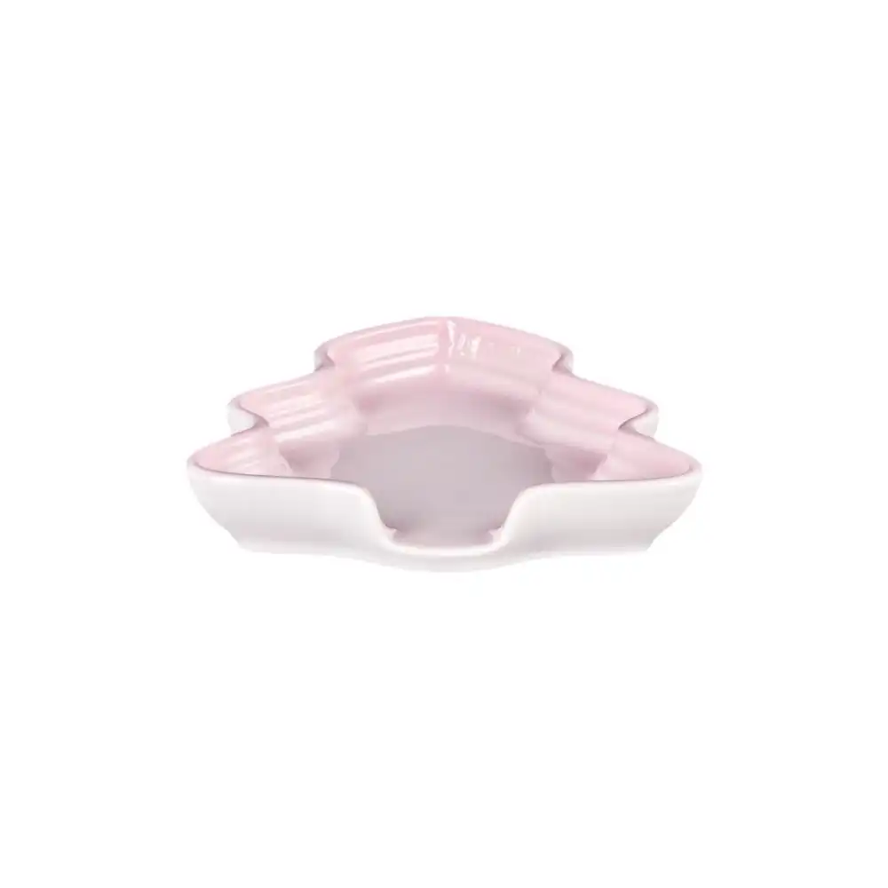 Alternative view of Le Creuset 5.5" Tree Spoon Rest | Shell Pink