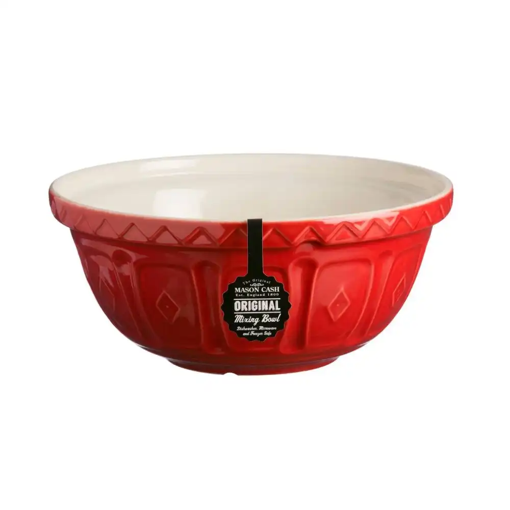 Alternative view of Mason Cash Color Mix S12 (4.25 Qt) Mixing Bowl | Red