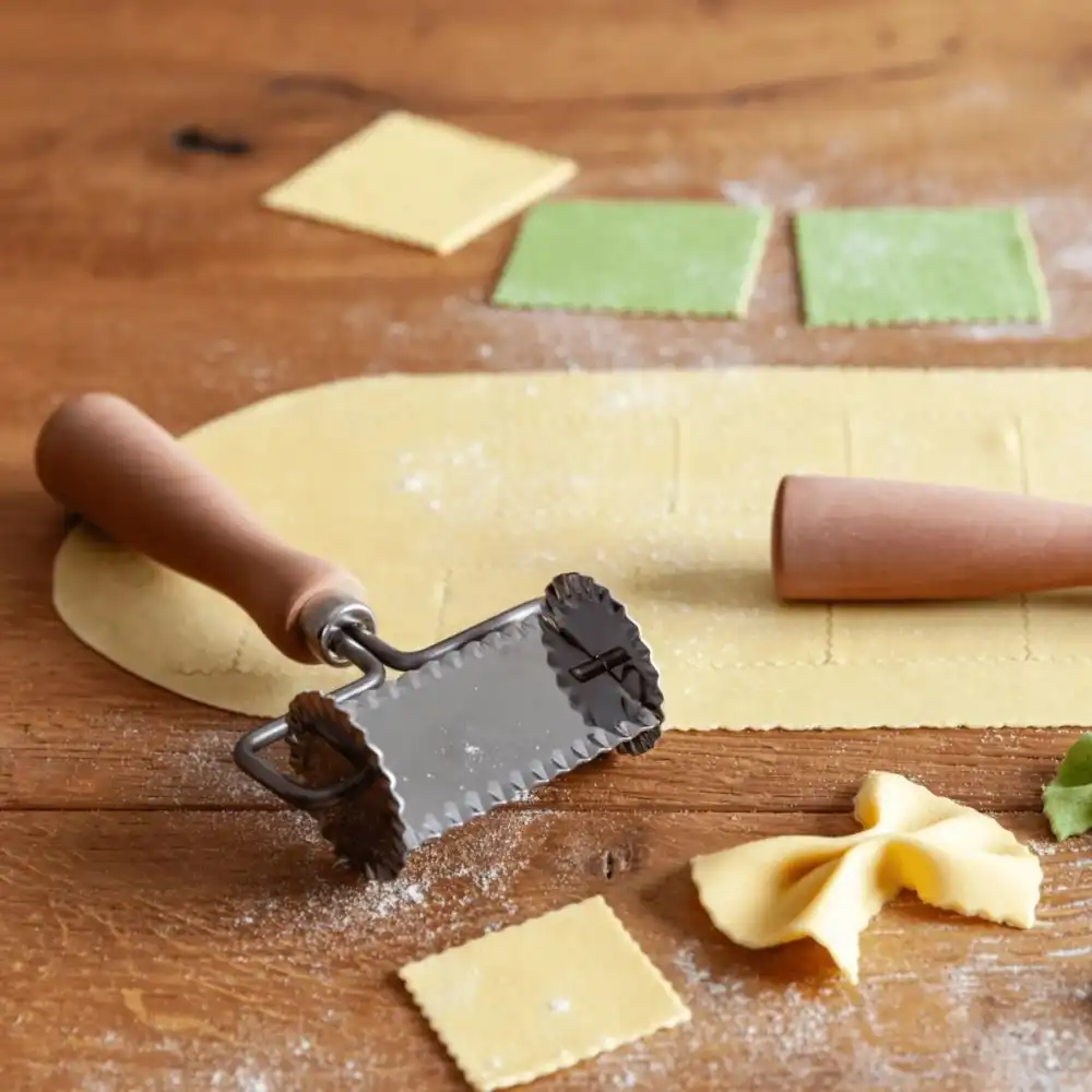 Alternative view of Marcato 2.5" Squared Toothed Pasta Cutter