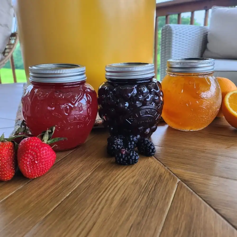 Alternative view of Kilner 13.5oz Fruit Jars (Set of 6) | Strawberry, Orange & Berry