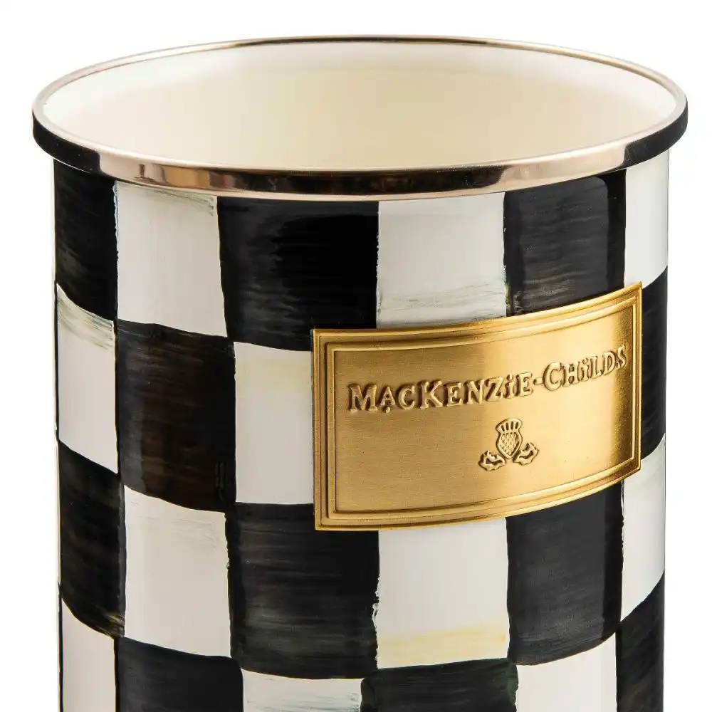 Alternative view of MacKenzie-Childs Courtly Check Utensil Holder