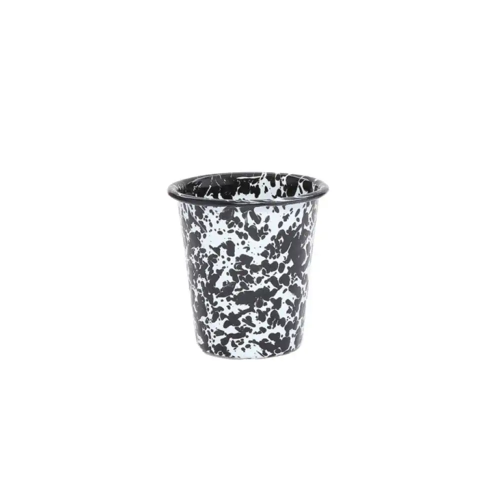 Crow Canyon 10oz Short Tumbler | Black Splatter