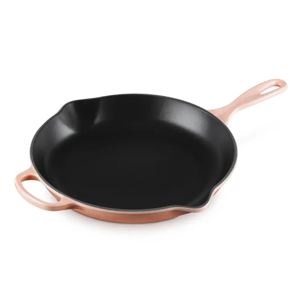 Le Creuset 11.75" Signature Enameled Cast Iron Skillet | Pêche