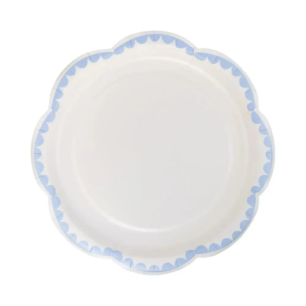 My Mind's Eye 8-Piece 8" Dessert Plates | Blue