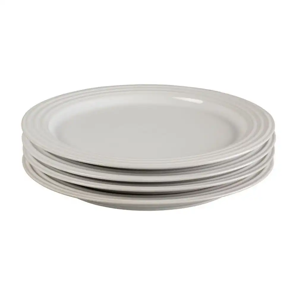 Le Creuset Vancouver 10.5" Dinner Plates - Set of 4 | White