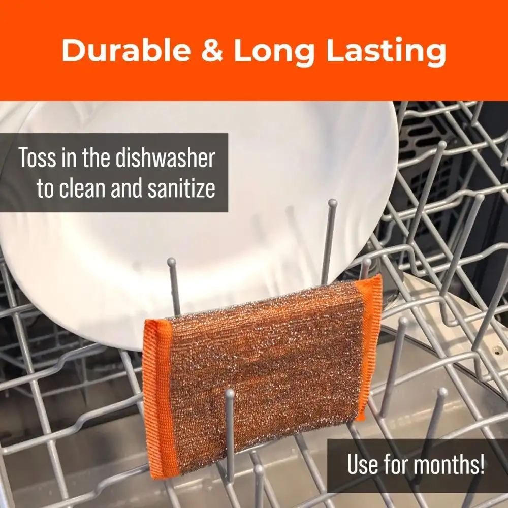 Alternative view of Braize 4-Pack BBQ Tool Scrub Sponges