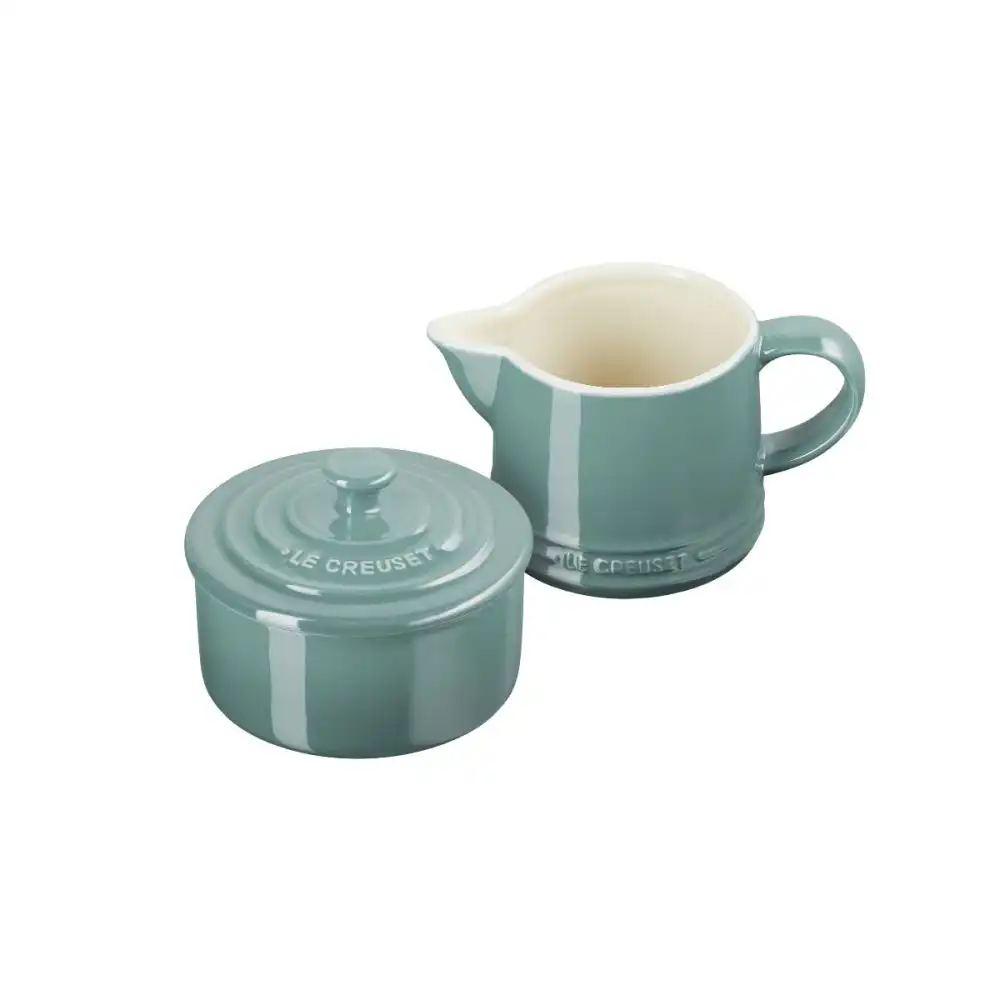Alternative view of Le Creuset Signature Cream & Sugar Set | Sea Salt