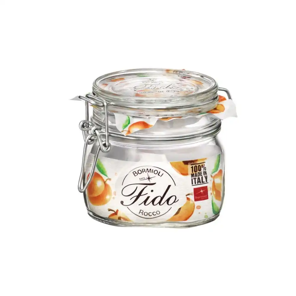 Alternative view of Bormioli Rocco Fido Swing Top Canning Jar | 17.5oz (0.5L)