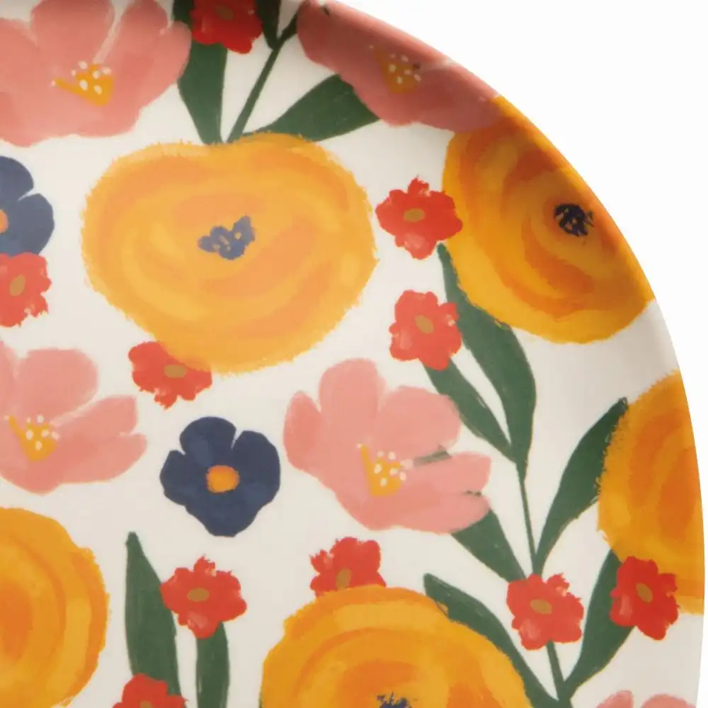 Alternative view of Now Designs by Danica Melamine 11" Dinner Plate | Full Bloom