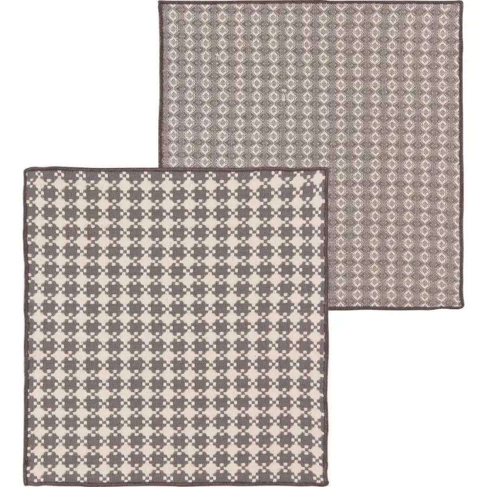 Danica Heirloom Woven Dishcloths (Set of 2) | Shadow