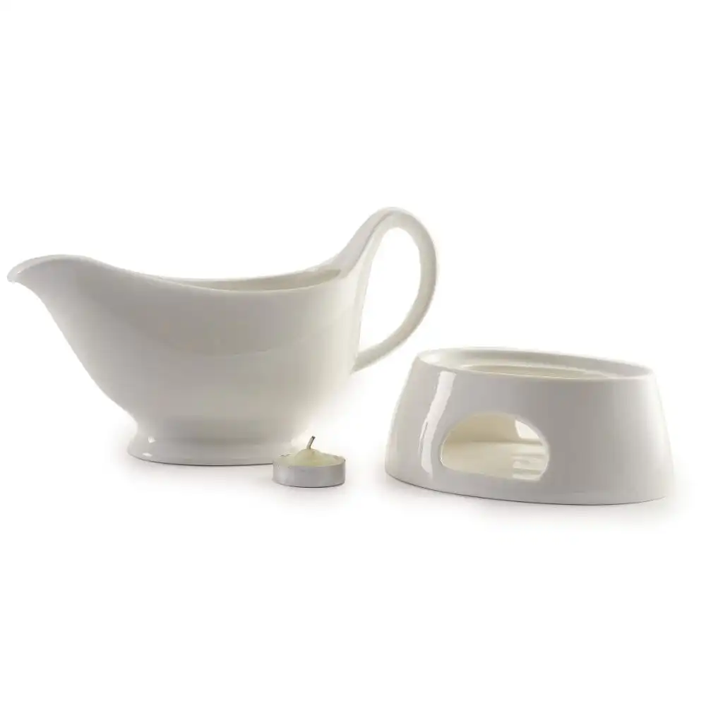 Alternative view of Norpro Sauce Boat With Stand and Candle