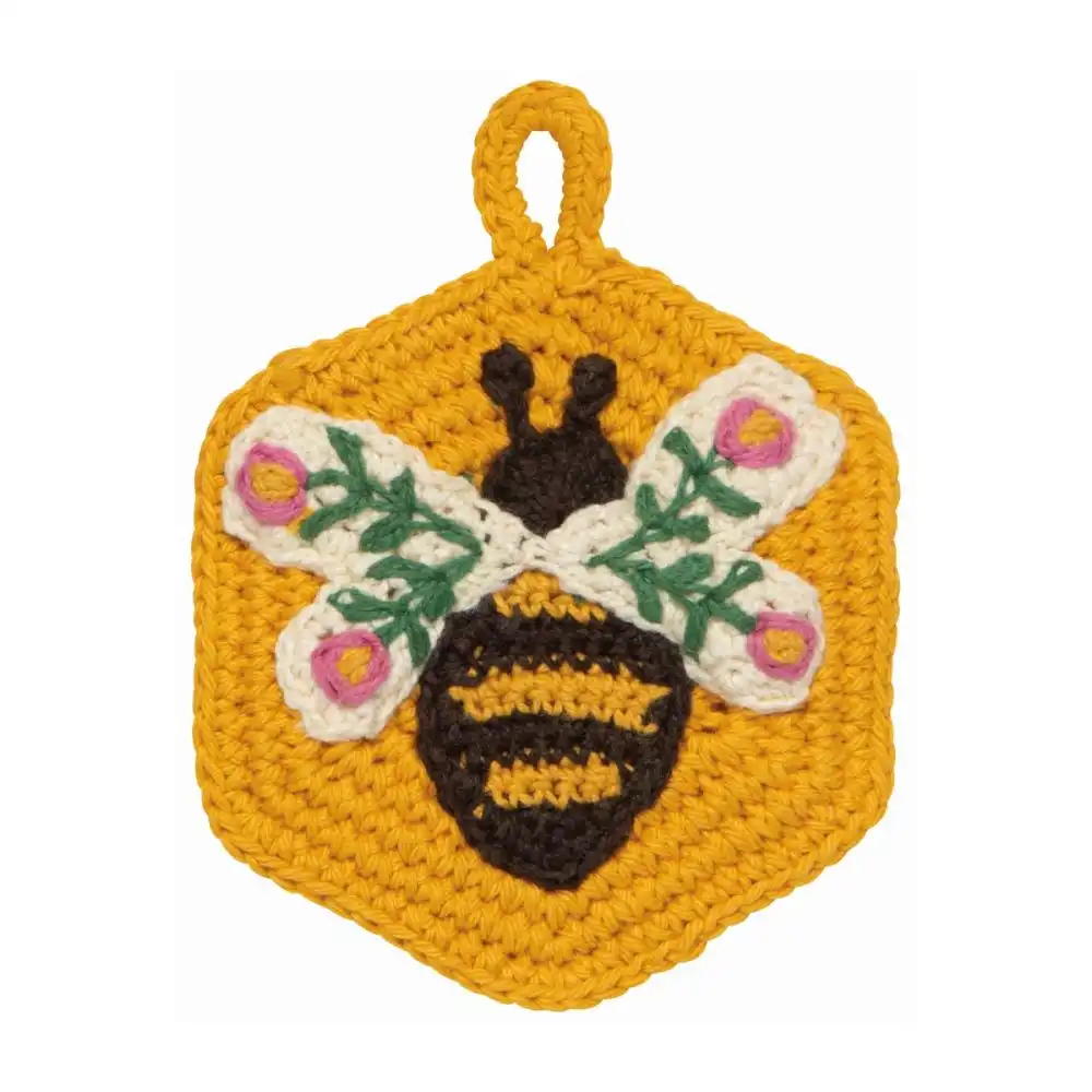 Alternative view of Now Designs by Danica Crochet Sponges (Set of 2) | Bee Garden