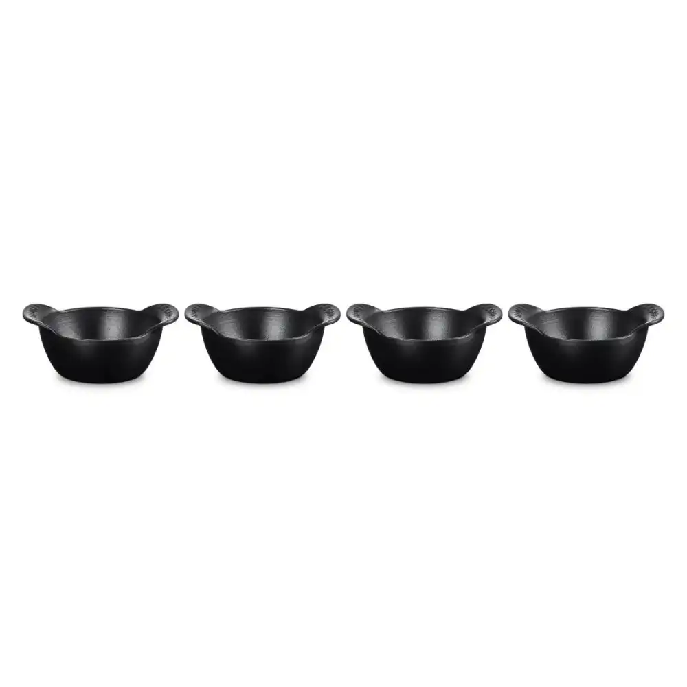 Alternative view of Le Creuset Gourmand Collection 0.75 Qt. Mini Round Cocotte Base | Set of 4