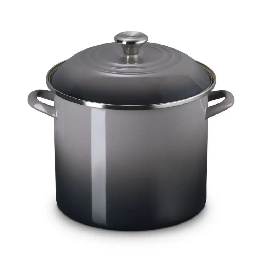 Le Creuset 12 Qt. Enamel On Steel Stockpot with Stainless Steel Knob | Oyster