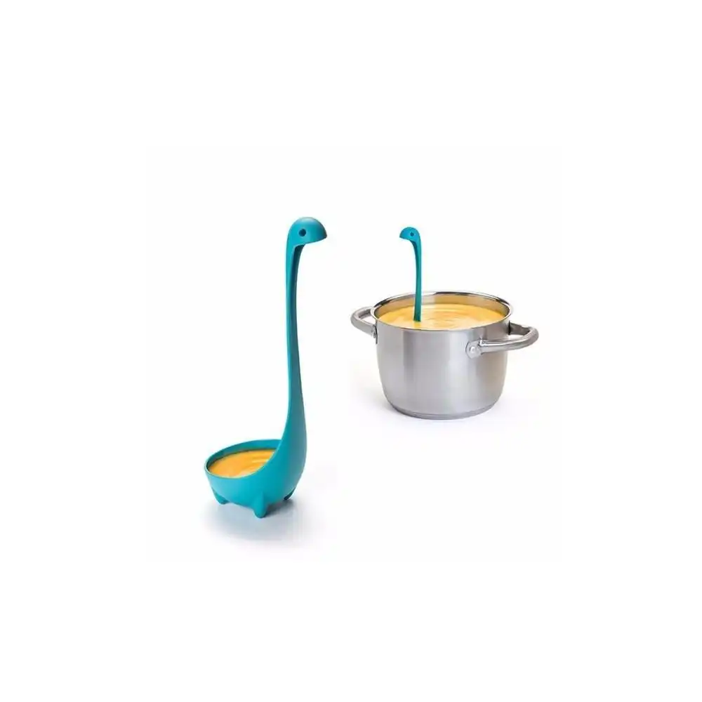 Alternative view of OTOTO Nessie Ladle | Turquoise