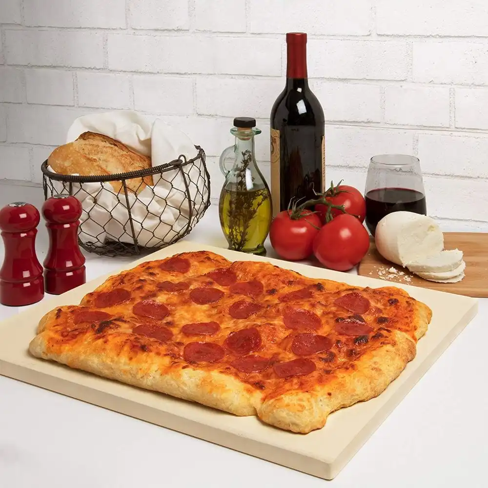 Alternative view of CucinaPro Square Pizza Stone