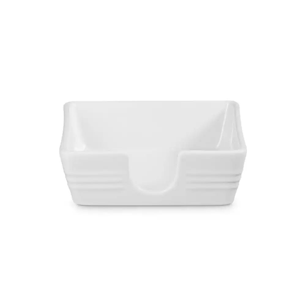 Alternative view of Le Creuset Cocktail Napkin Holder | White