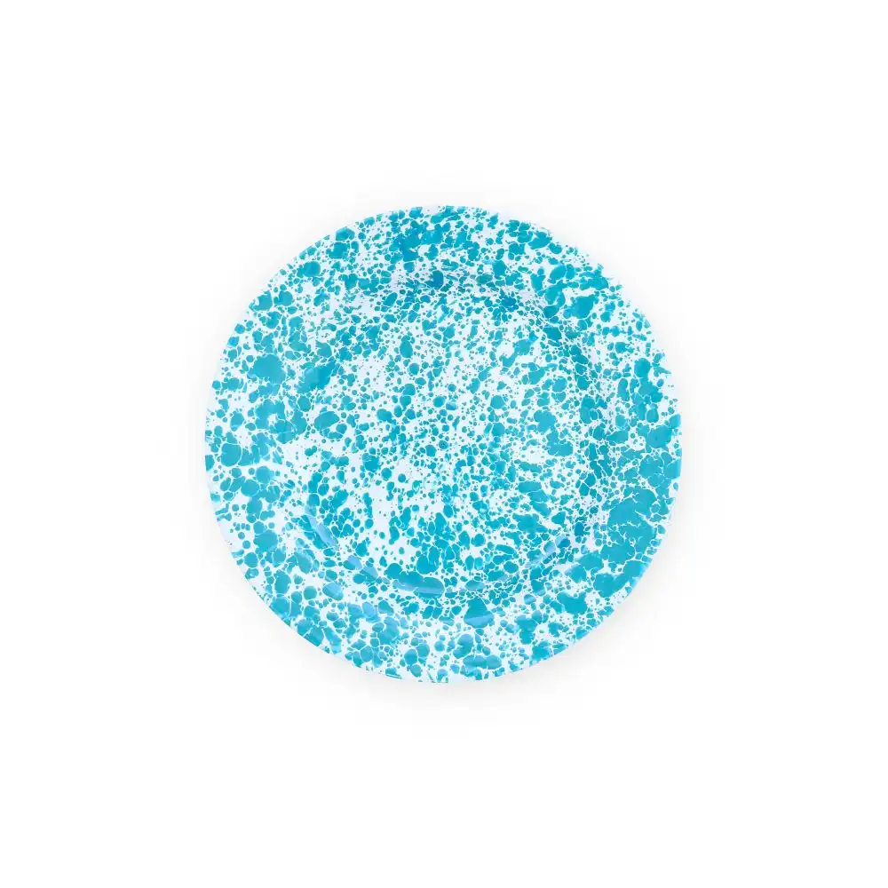 Crow Canyon 10.25" Dinner Plate | Turquoise Splatter