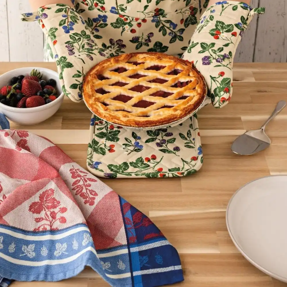 Alternative view of Now Designs by Danica Jacquard Dishtowel | Berry Bramble
