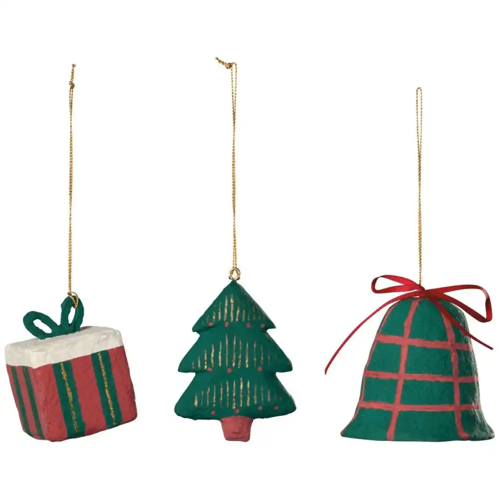 Danica Jubilee Christmas Merry Medley Mache Ornament | Assorted Styles