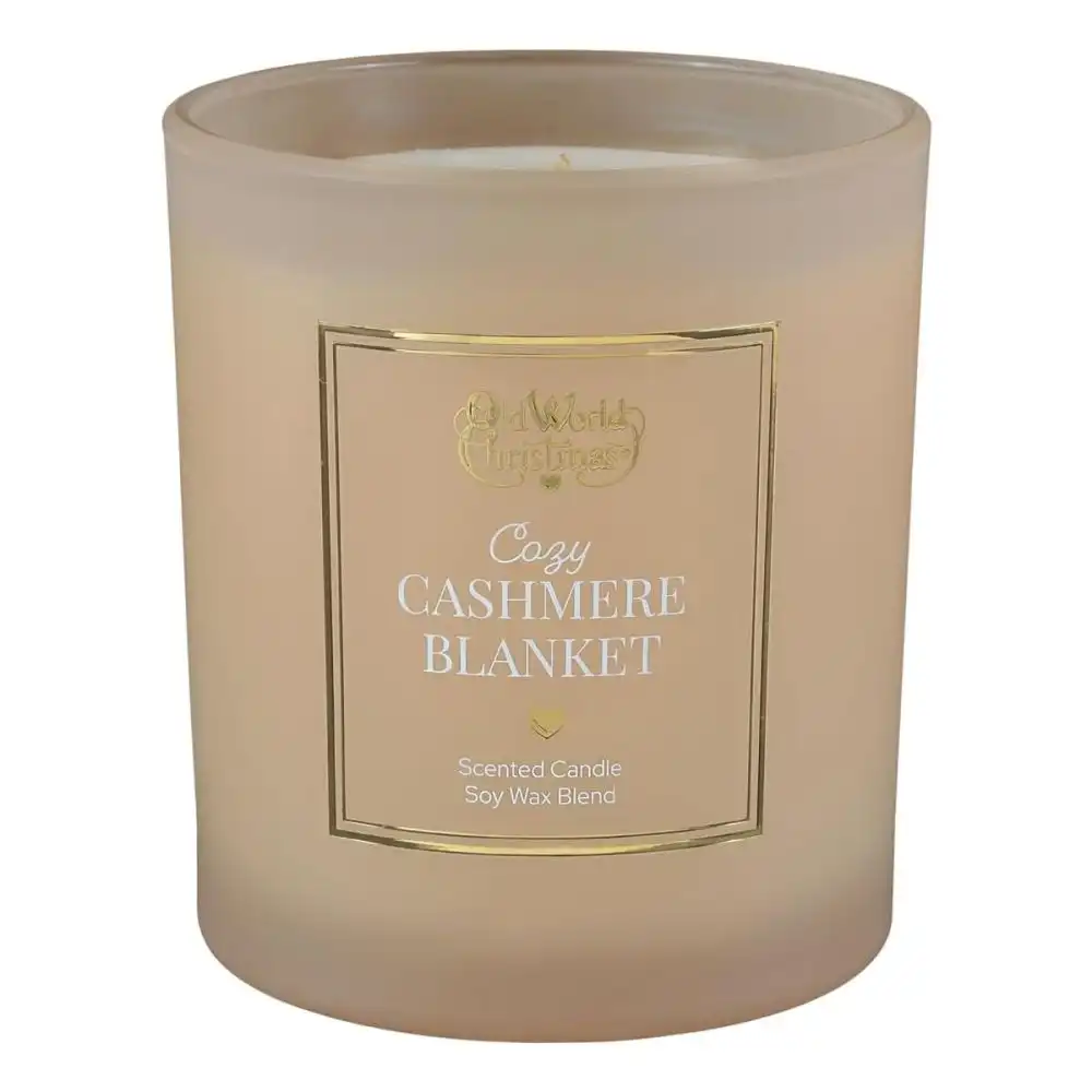 Old World Christmas Candle | Cozy Cashmere Blanket