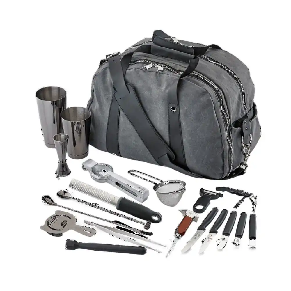 Mercer Barfly Deluxe II Set | Gun Metal Black