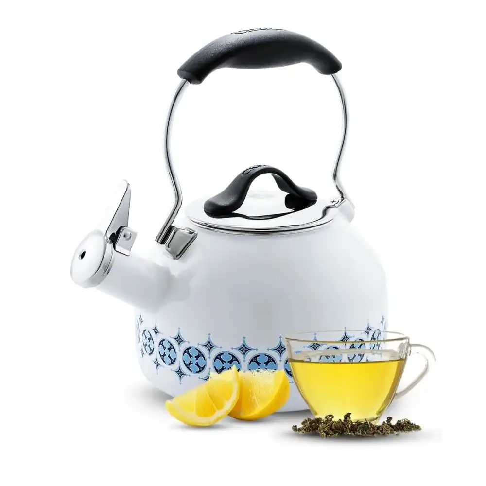 Alternative view of Chantal 1.8 Qt. Enamel on Steel Tea Kettle | Talavera