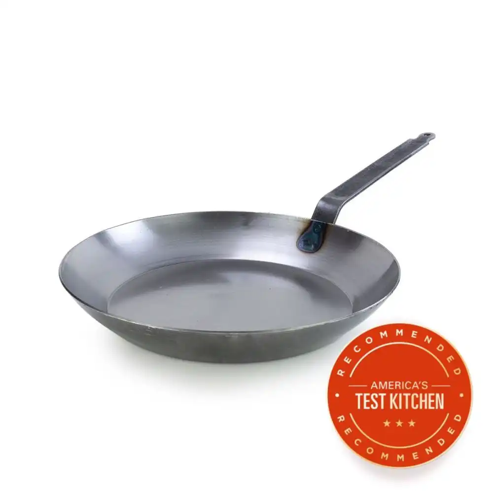 Matfer Bourgeat Black Carbon Steel Frying Pan | 14"