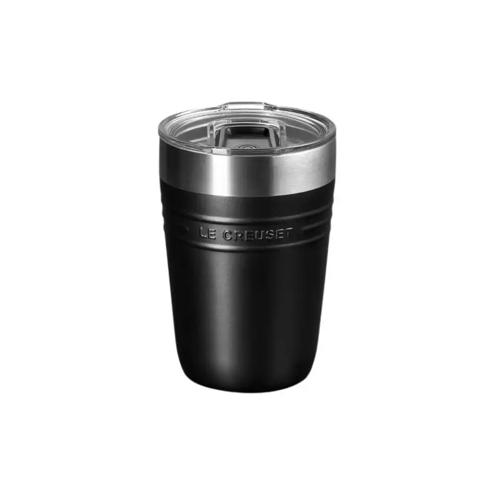 Alternative view of Le Creuset On The Go 14oz Stainless Steel Tumbler | Licorice