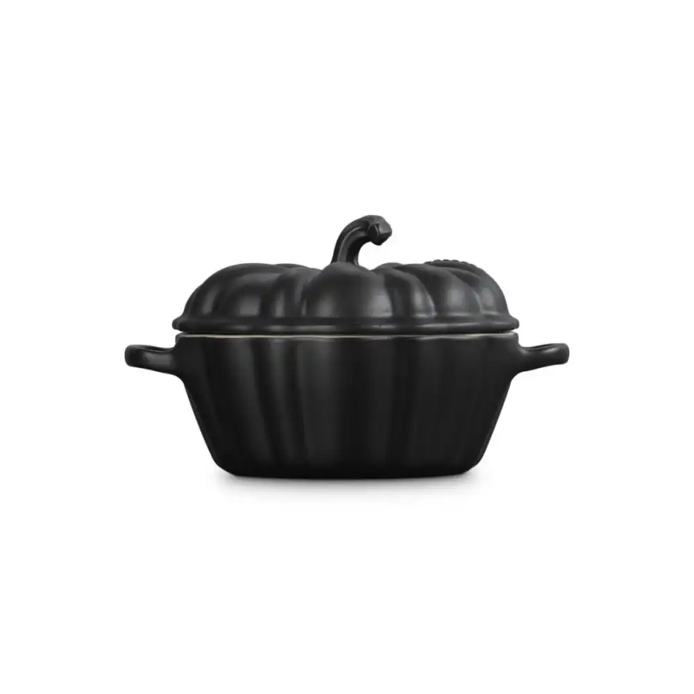 Alternative view of Le Creuset 12oz Mini Pumpkin Cocotte | Licorice