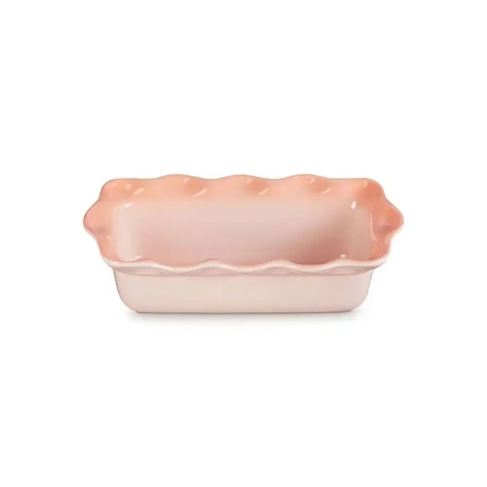 Alternative view of Le Creuset Heritage 9" Fluted Loaf Pan | Pêche