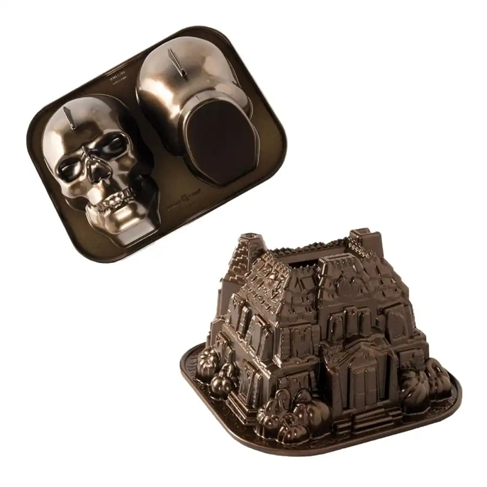 Alternative view of Nordic Ware Haunted Halloween 3D Cake Pan Set