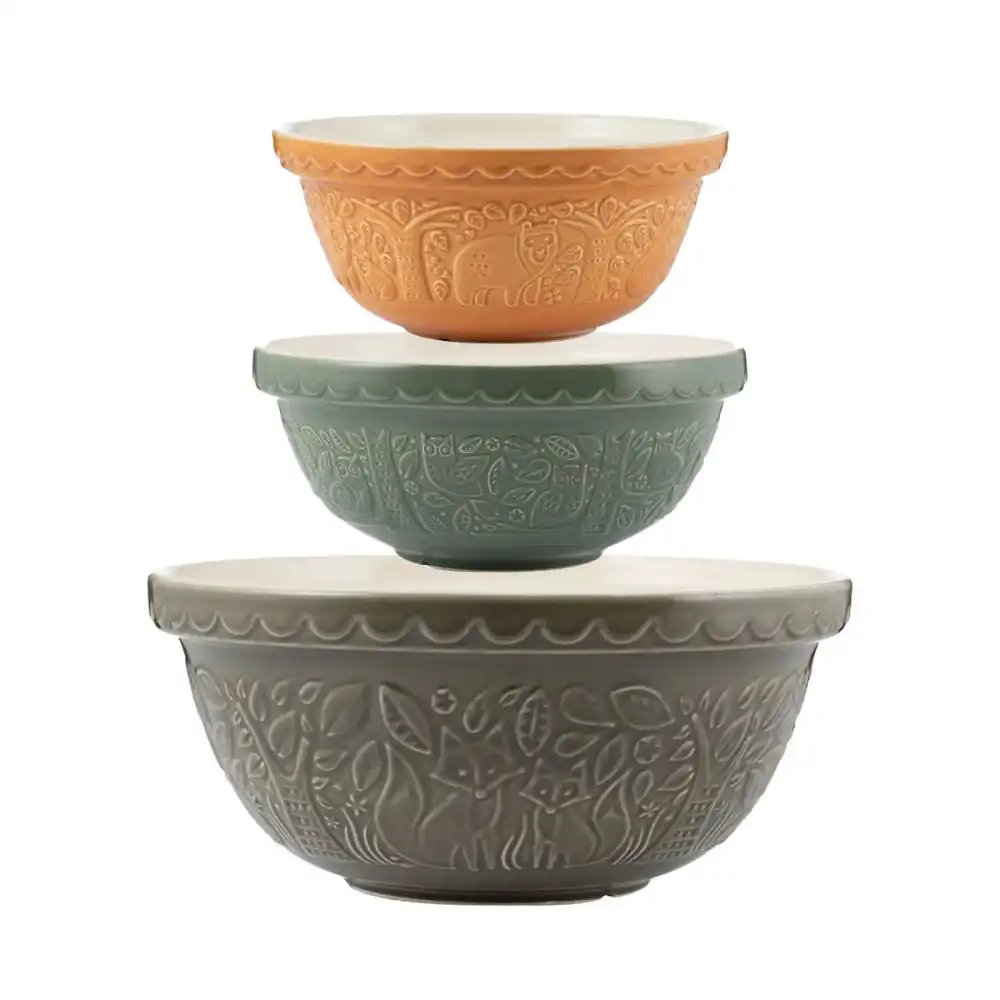 Alternative view of Mason Cash In The Forest Mixing Bowls | Set of 3