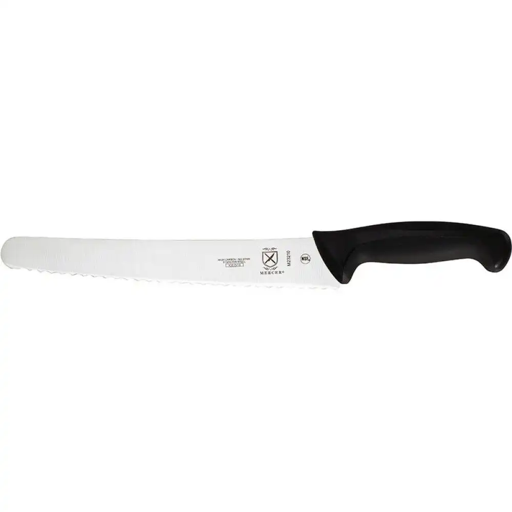 Mercer Millennia 10" Commercial Bread Knife w/ Wavy Edge (Wide)