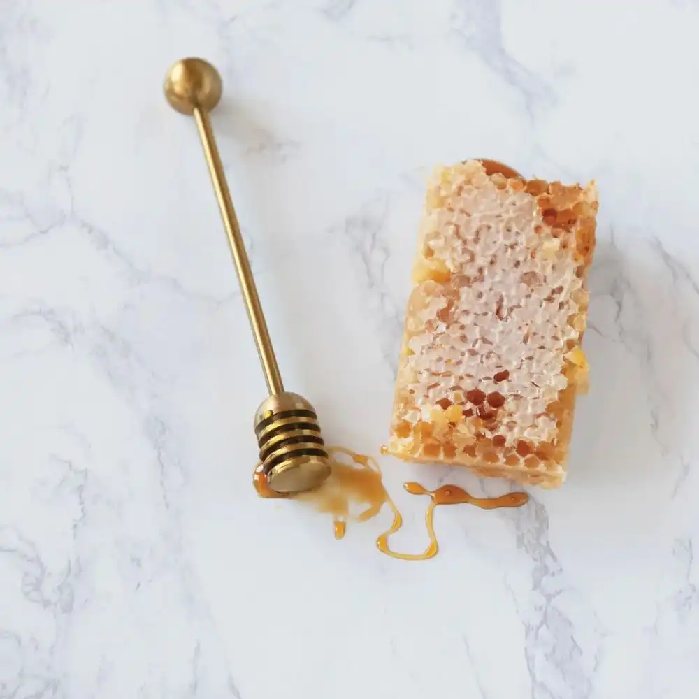 Alternative view of Creative Co-Op Stainless Steel Honey Dipper | Gold Finish