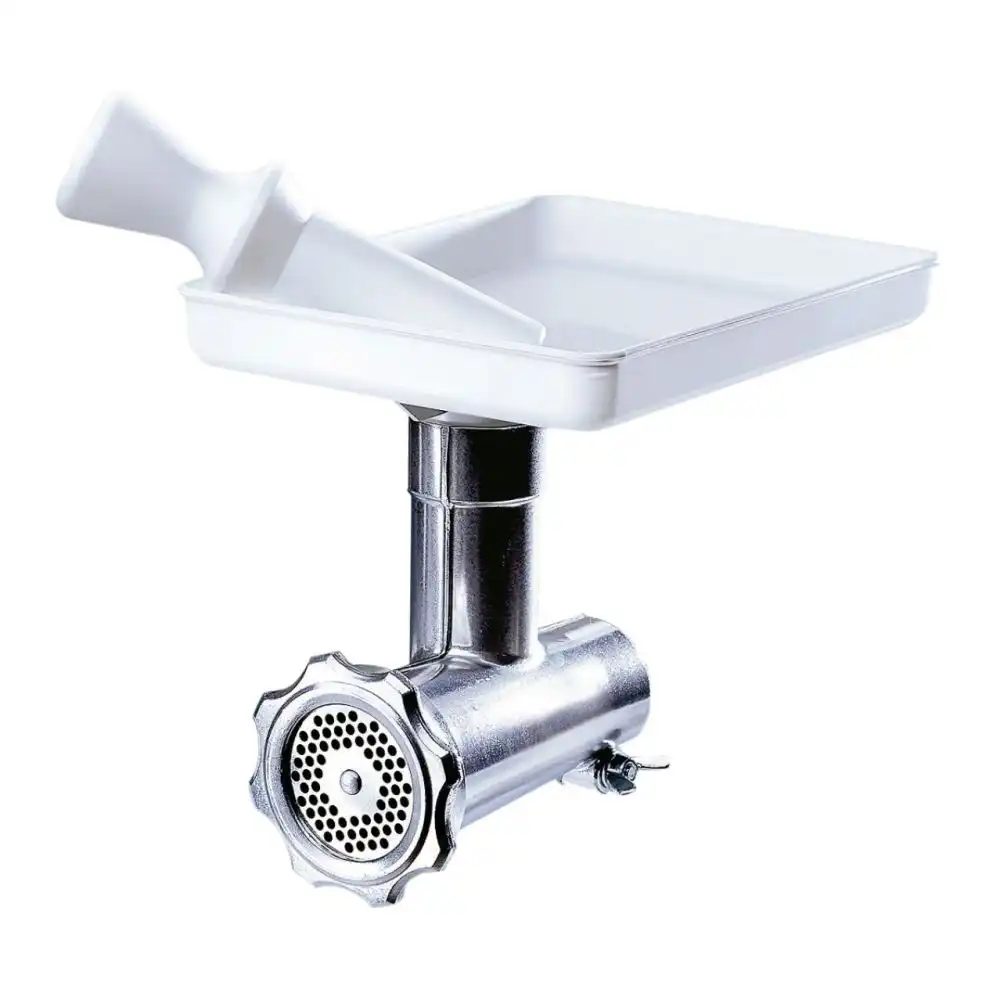 Alternative view of Ankarsrum Meat Grinder Complete Package | Basic Package + Strainer, Nut Grater, Cookie Extruder & 3 Meat Grinder Discs