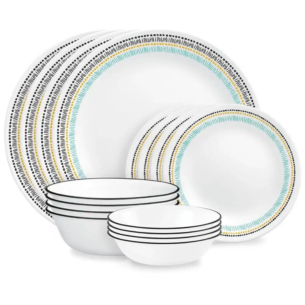 Corelle 16 Piece Dinnerware Set | Paloma