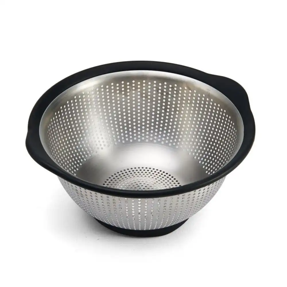 Alternative view of KitchenAid Universal 3 Qt. Colander | Black & Stainless Steel