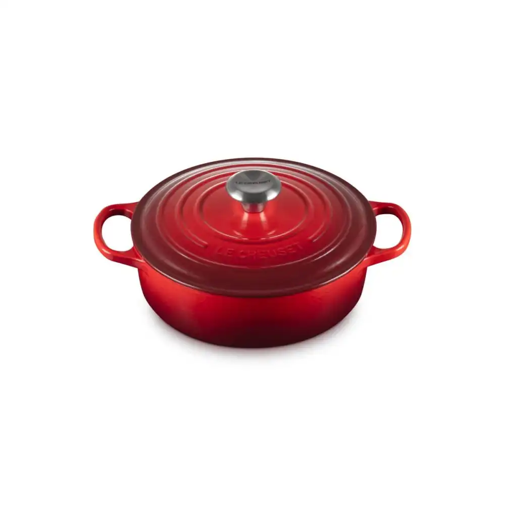 Le Creuset Signature 3.5 Quart Round Wide Oven | Cerise