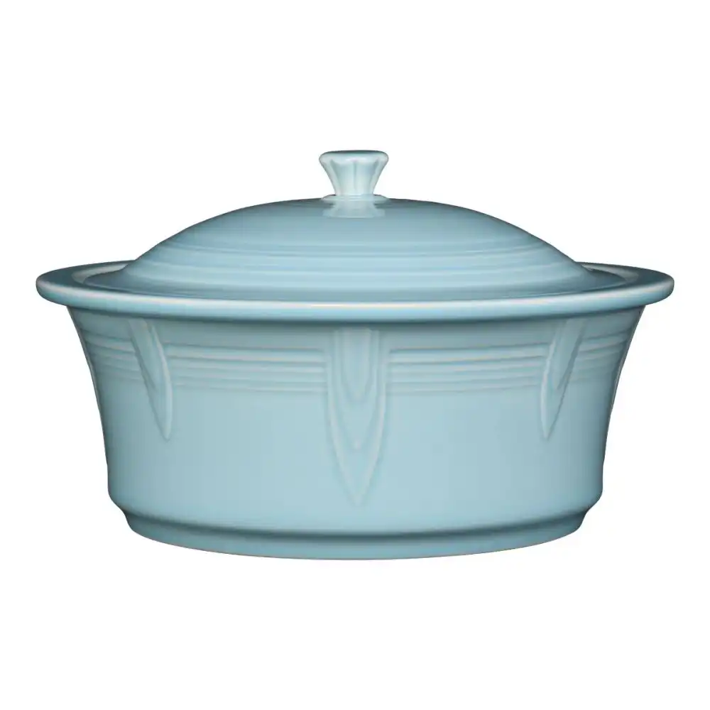 Fiesta® 90oz Large Covered Casserole Dish | Sky