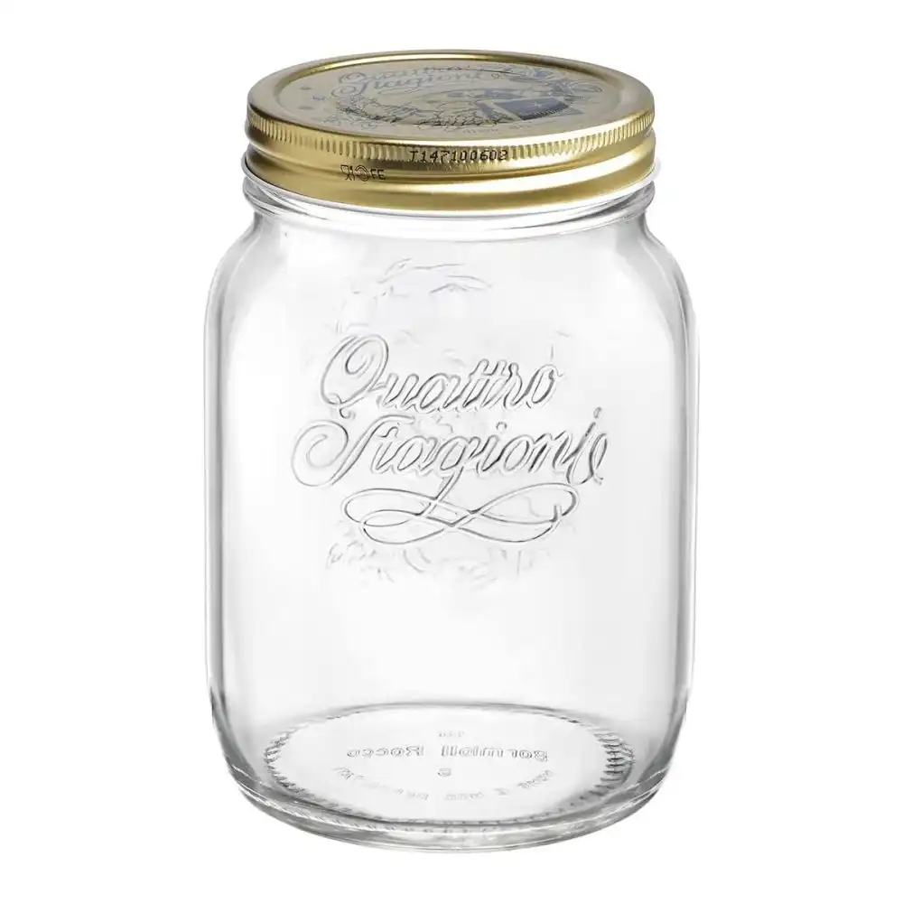 Bormioli Rocco Quattro Stagioni Wide Mouth Canning Jar | 128oz
