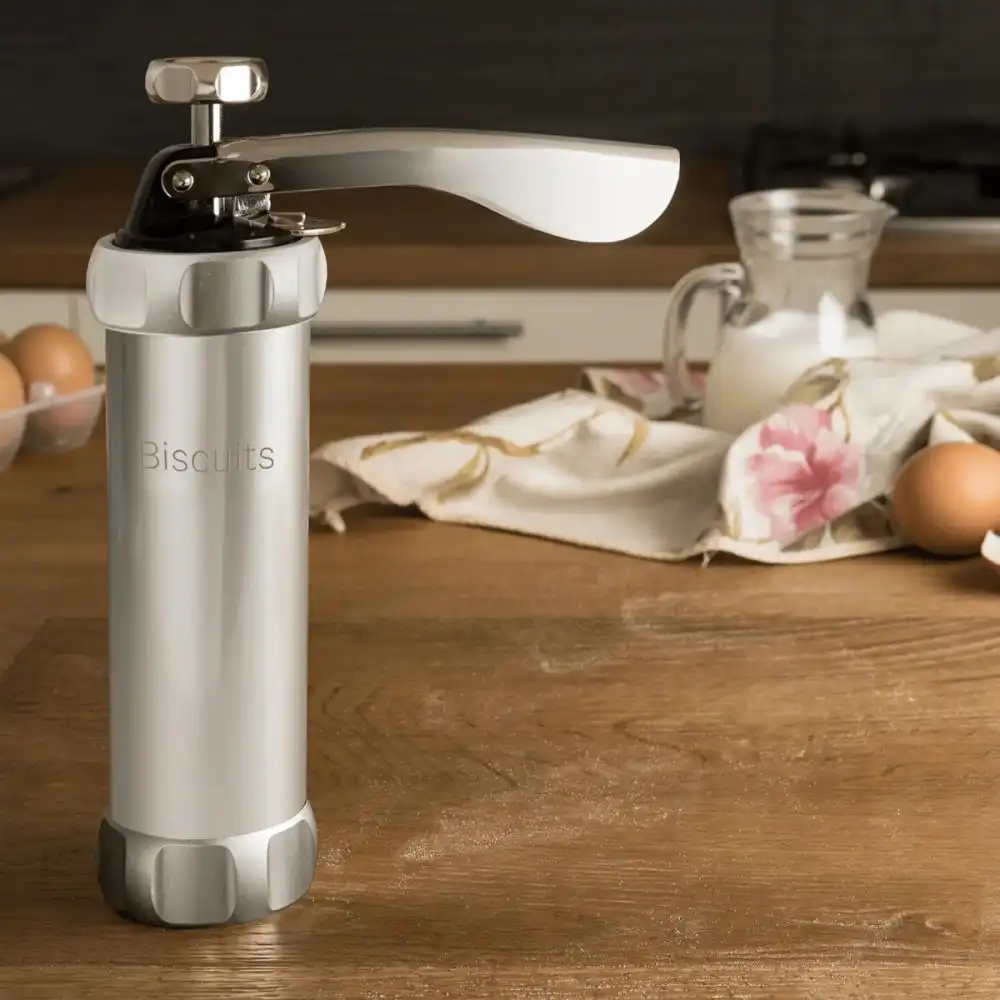 Alternative view of Marcato Classic Biscuit Press | Silver